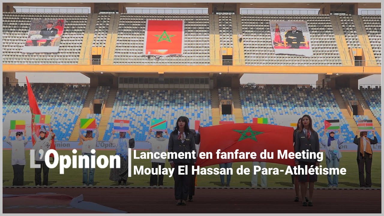 Lancement en fanfare du Meeting Moulay El Hassan de Para-Athlétisme