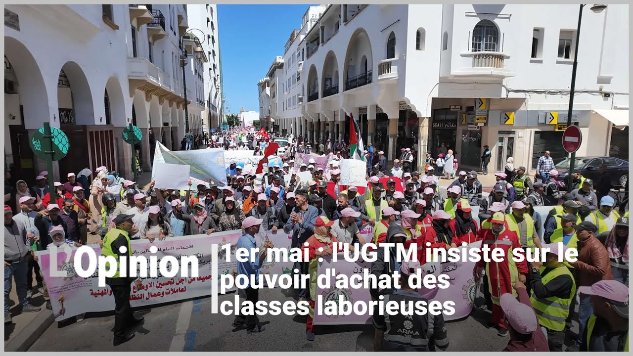 1er mai : l’UGTM insiste sur le pouvoir d’achat des classes laborieuses