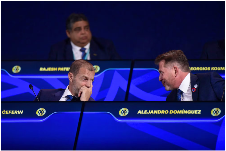 75e Congrès FIFA : Le président de l’UEFA boycotte le discours d’Infantino en signe de protestation ! 75e Congrès FIFA : Le président de l’UEFA boycotte le discours d’Infantino en signe de protestation !