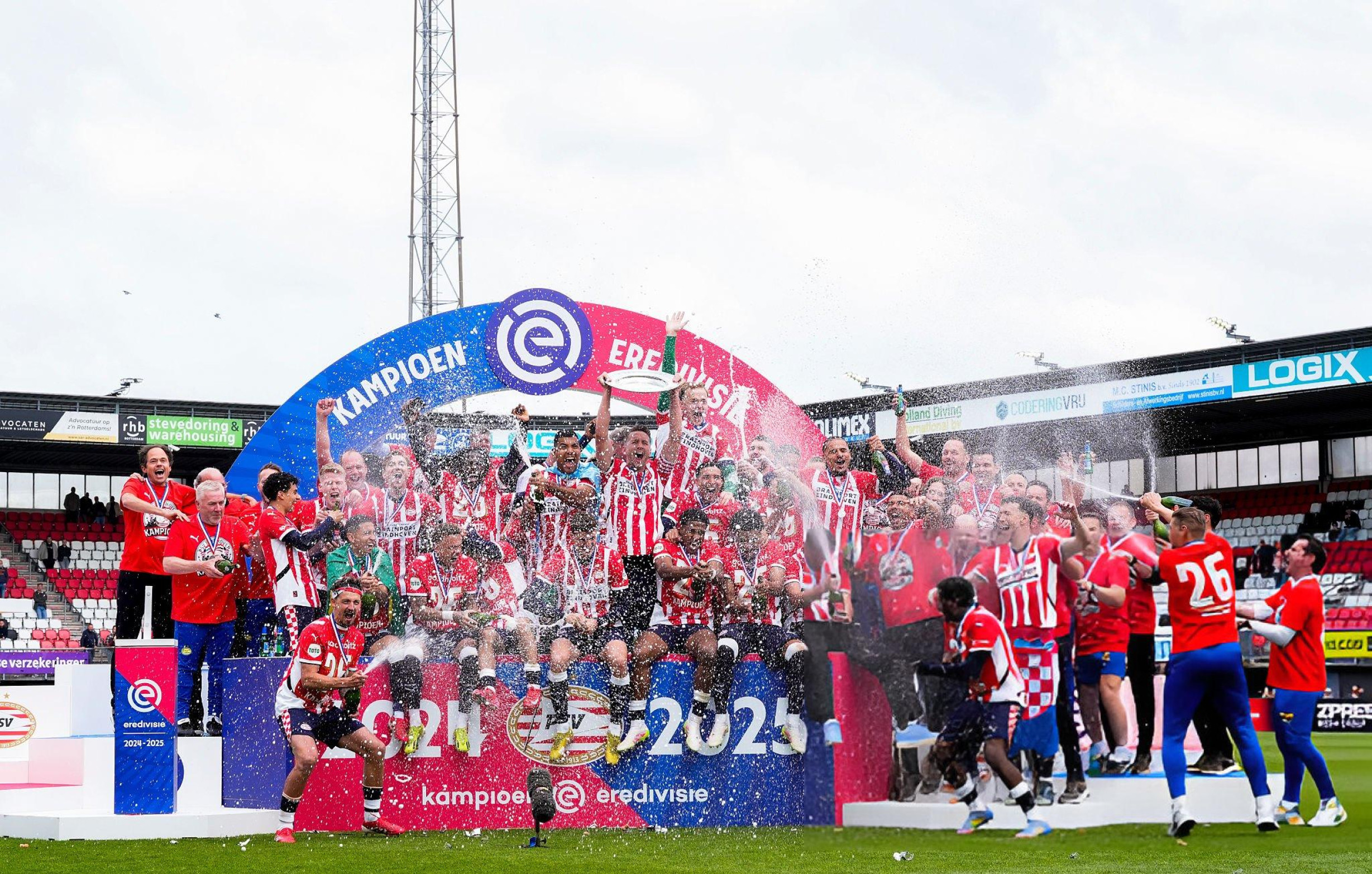 Eredivisie : Le PSV Eindhoven sacré champion 2024-2025, Ismael Saibari brille au sommet du football néerlandais Eredivisie : Le PSV Eindhoven sacré champion 2024-2025, Ismael Saibari brille au sommet du football néerlandais