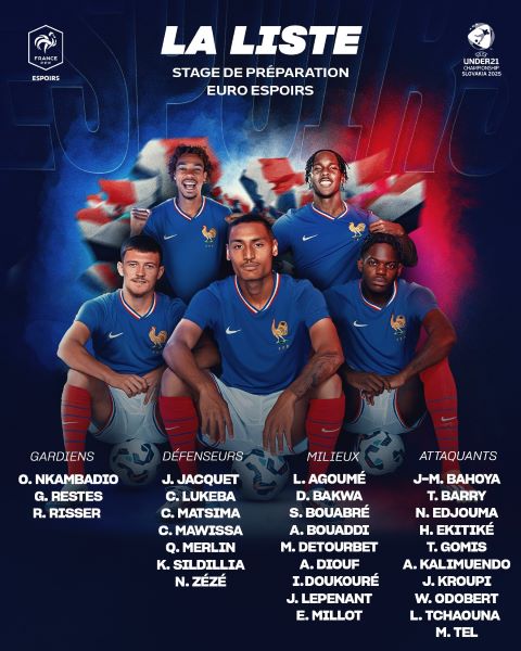  Footballeurs Marocains du Monde : Ayoub Bouaâddi convoqué par la France pour l’Euro ‘’Espoirs’’ !