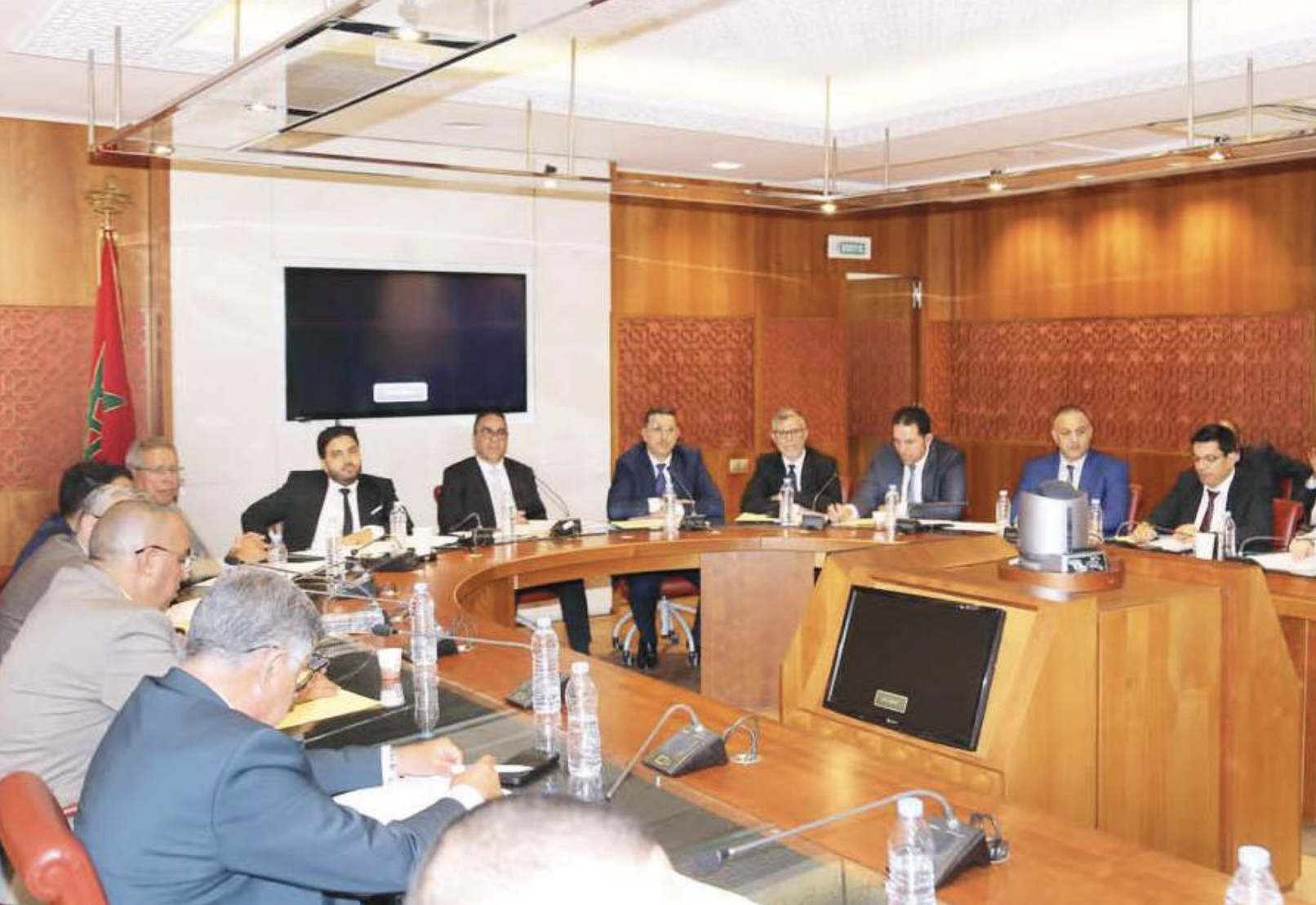 Réunion organisée par la Commission des secteurs productifs à la Chambre des Représentants.