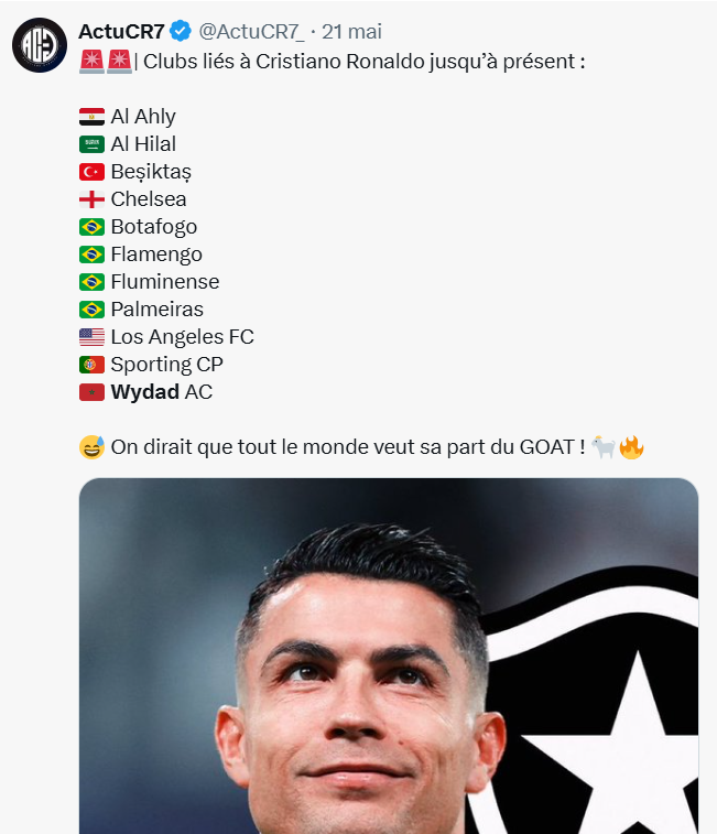 Ronaldo chez les Rouges : Un COUP DE COM . contre ZERO DOLLAR !