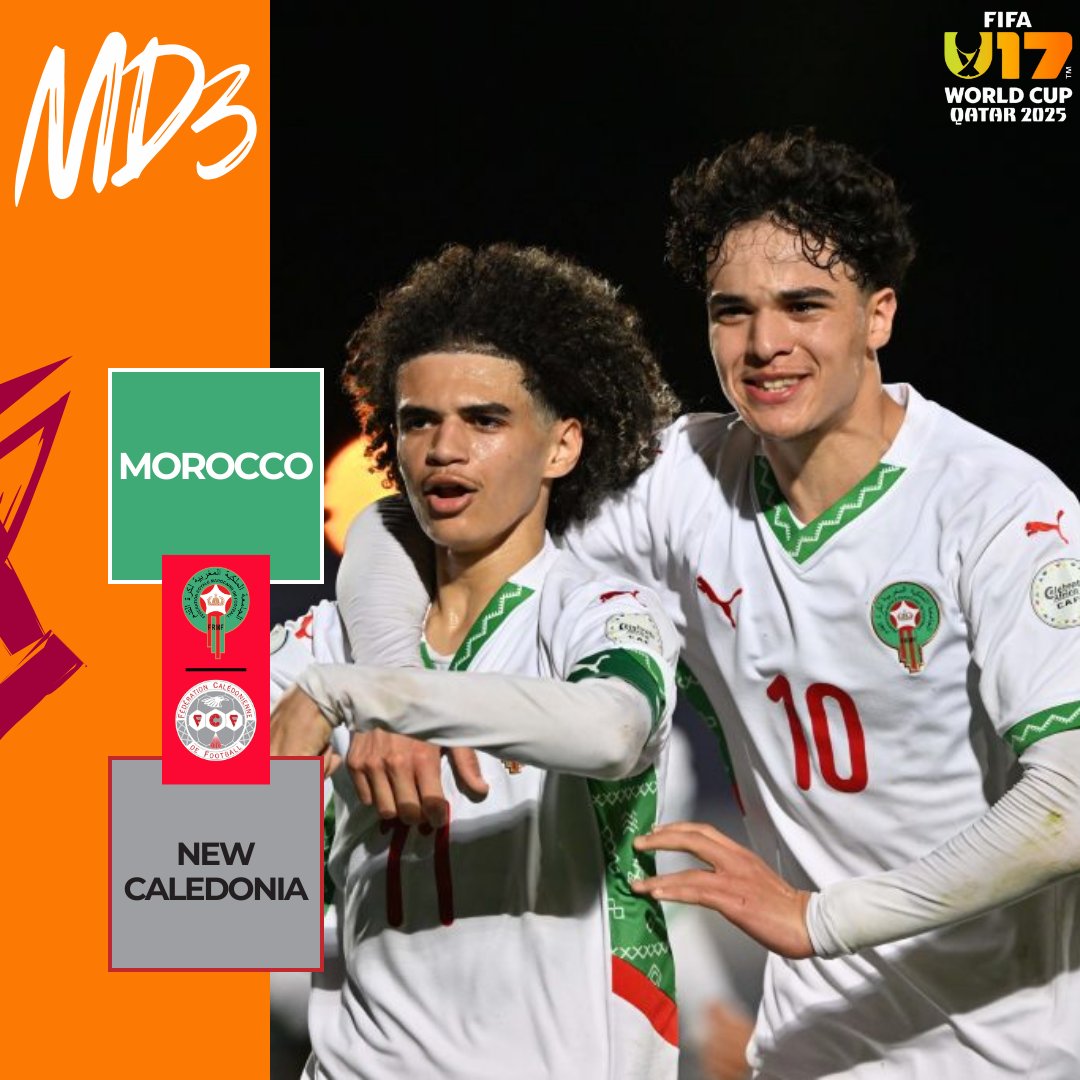 CDM U17 2025 : Le Maroc, dans le groupe B