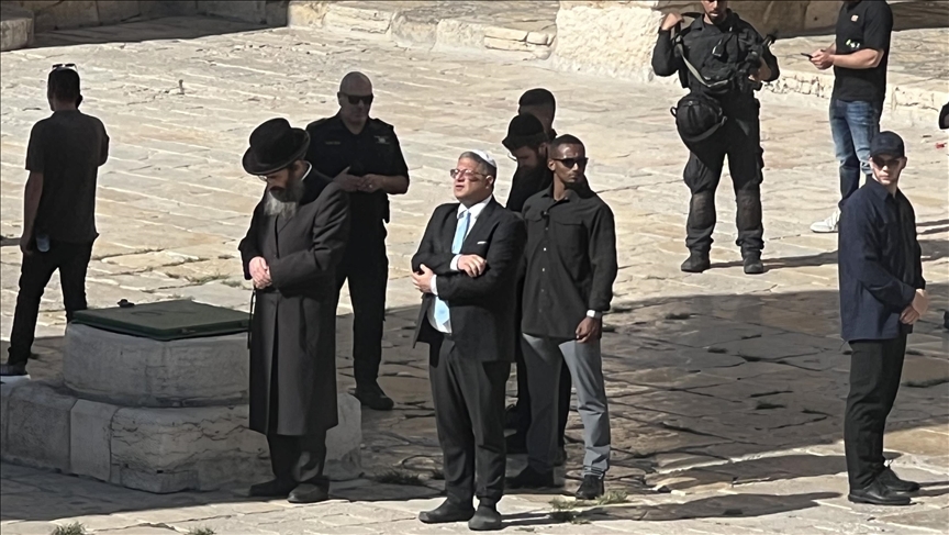 ​Al Qods : Ben-Gvir investit la mosquée Al-Aqsa en signe de provocation