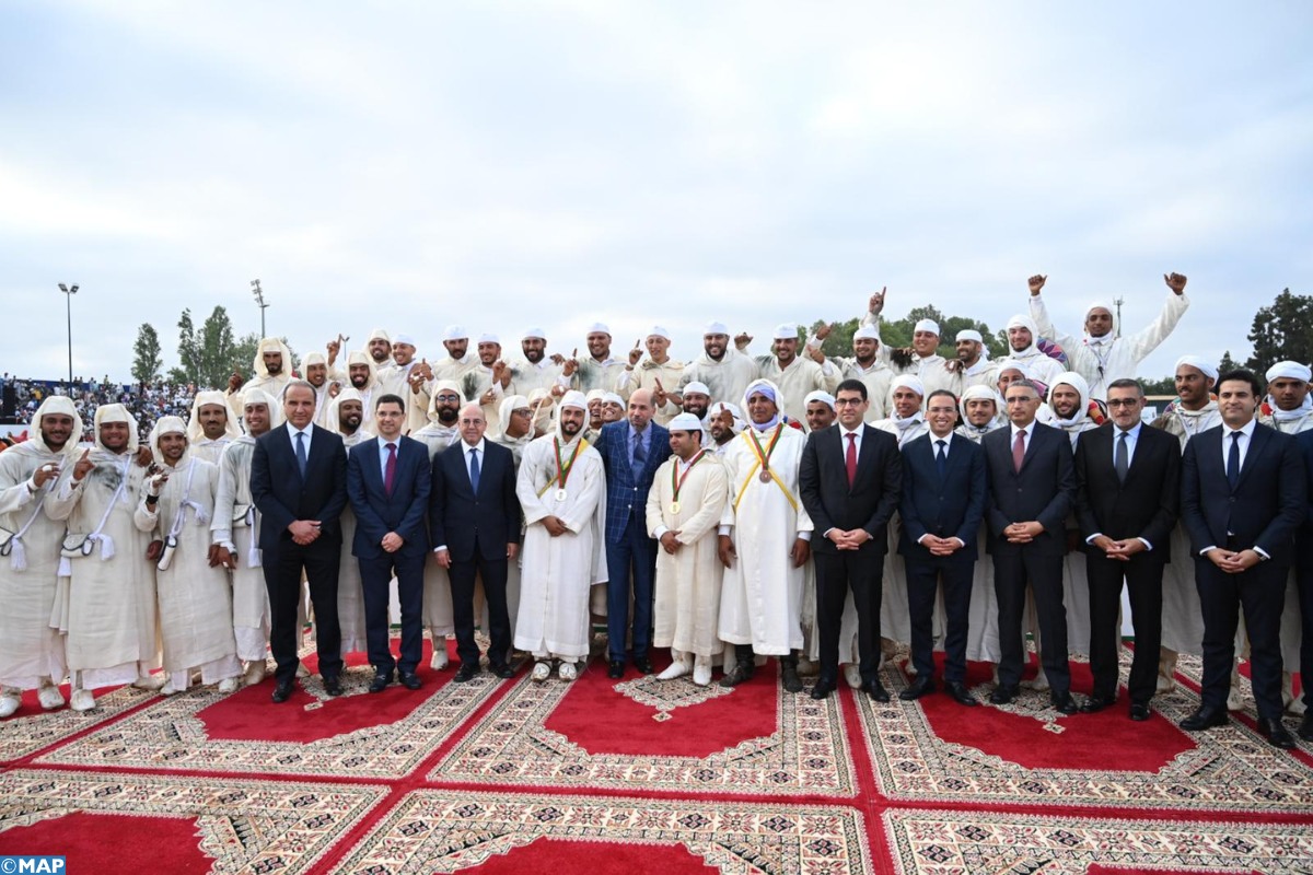 24è Trophée Hassan II des arts équestres traditionnels (seniors): La sorba du Moqaddem Rachid Sikas de Berrechid remporte le titre
