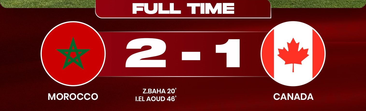 Prépa. CDM U17 Qatar 25 : Les Lionceaux vainqueurs des Canadiens, cet après midi