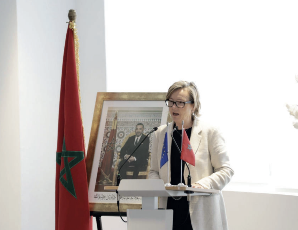 Patricia Llombart Cussac, ambassadrice de l’Union Européenne au Maroc. Patricia Llombart Cussac, ambassadrice de l’Union Européenne au Maroc.
