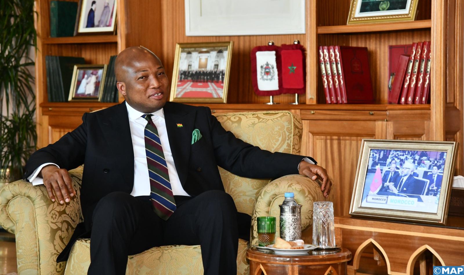 ​Le chef de la diplomatie ghanéenne salue l'initiative Royale du désenclavement du Sahel 