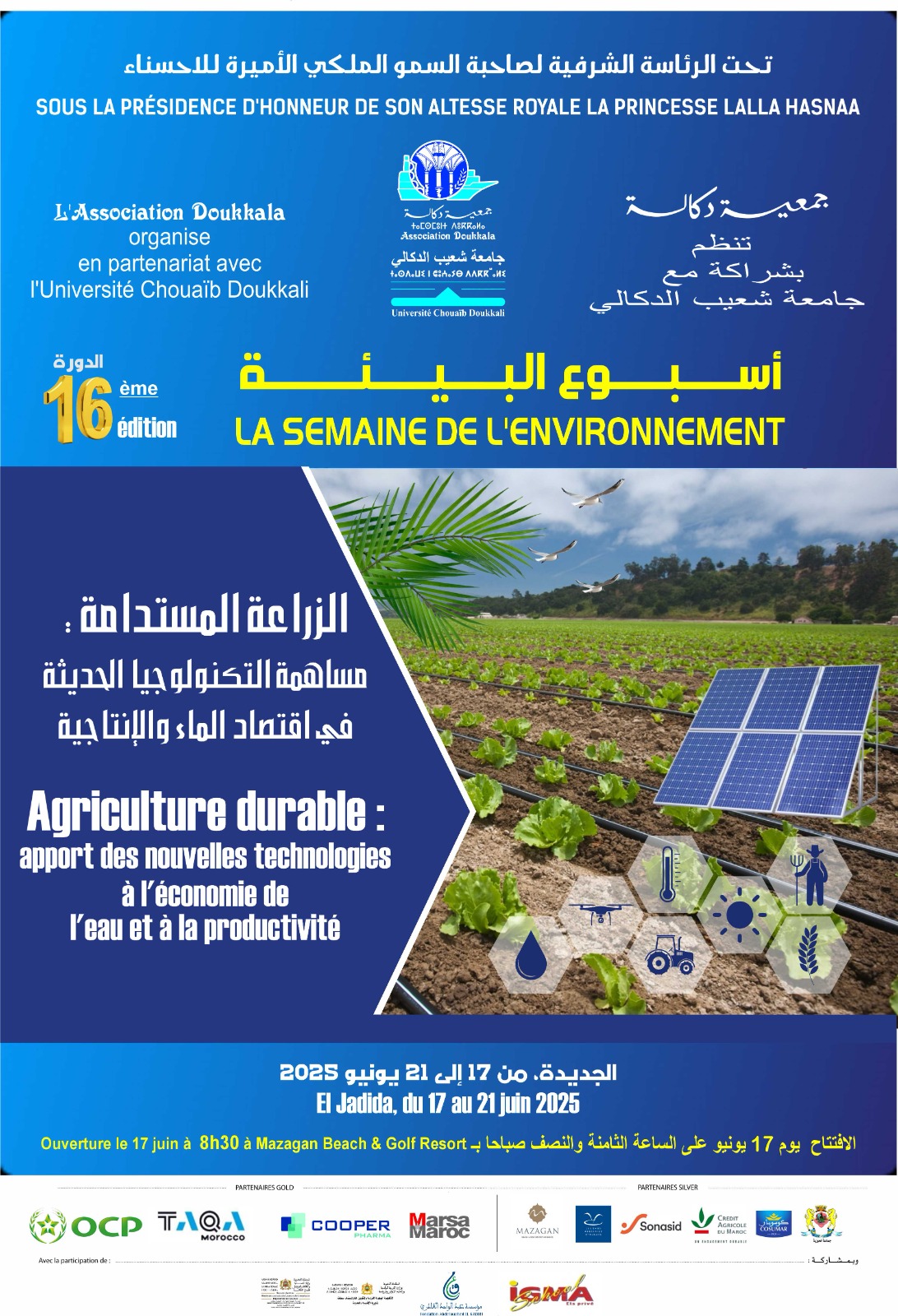 ​Prévu du 17 au 21 Juin 2025 à El Jadida : « La Semaine de l’Environnement fait converger engagement citoyen et action climatique »