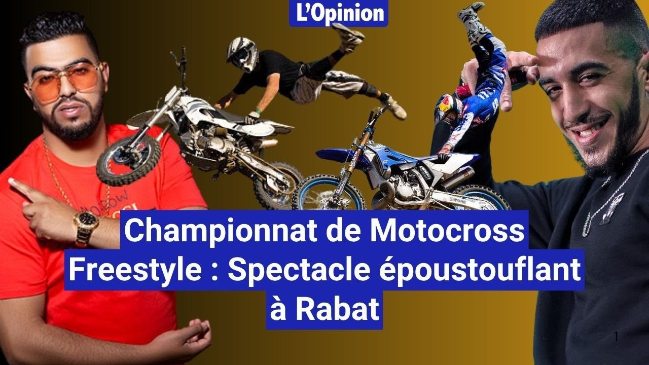 Championnat de Motocross Freestyle : Spectacle époustouflant à Rabat