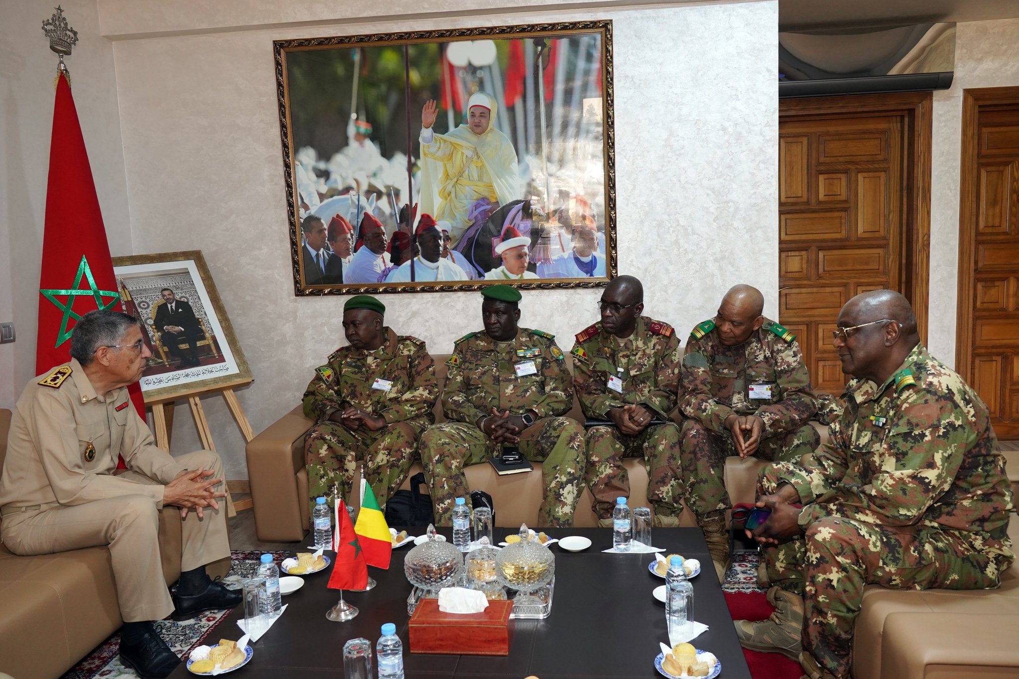 FAR : une délégation militaire malienne en visite au Maroc