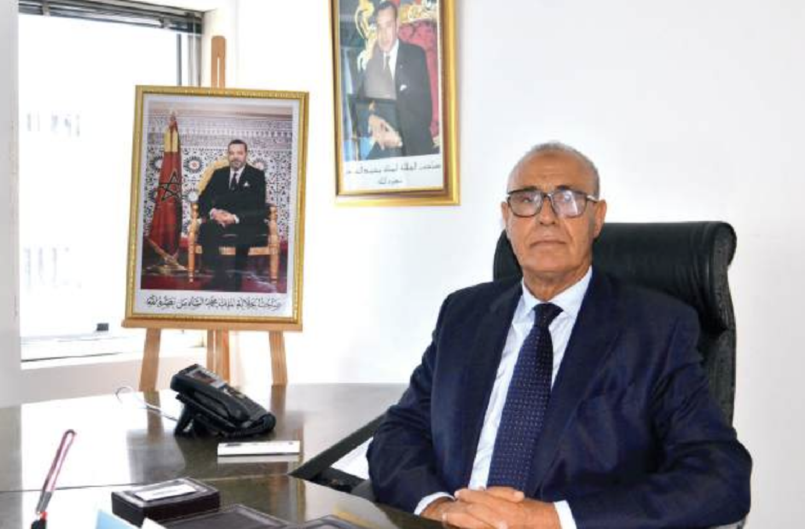 Mohammed Benchaib, Présient de l’Union Générale des Agriculteurs du Maroc ( Ph. Nidal)