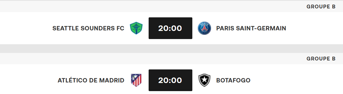 CDM Clubs / J3 (Groupe B) : Soirée décisive à partir de 20h00