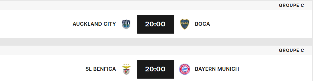 CDM Clubs 25 (Groupe C) / J3 : Deux matchs décisifs au programme ce soir