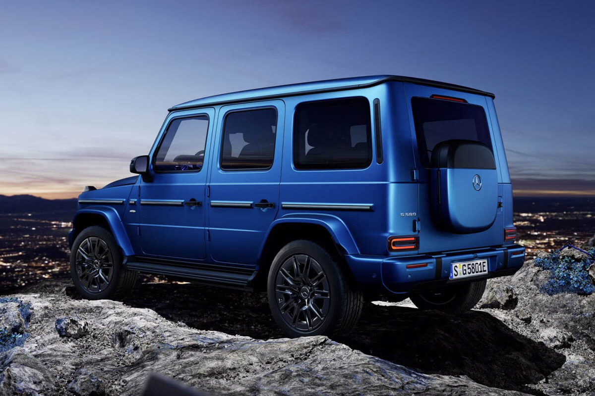 4x4 électrique - Mercedes G, le franchisseur insolite