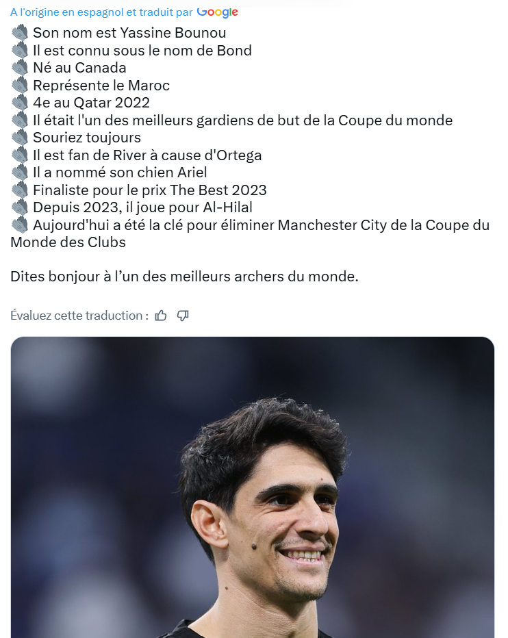 CDM 2025 / Spécial Bounou : Guardiola s’incline !
