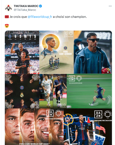 Hakimi Ballon d'or: ça pousse !