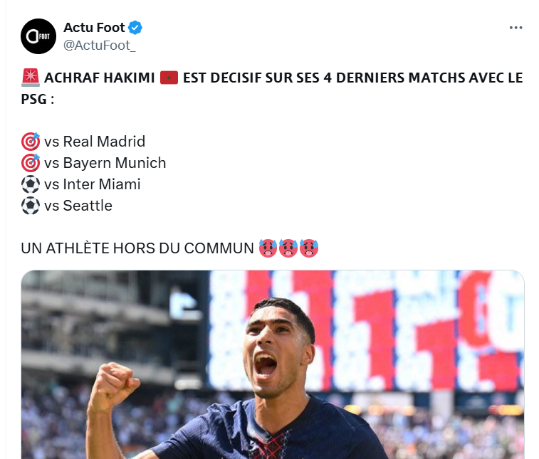 Hakimi Ballon d'or: ça pousse !