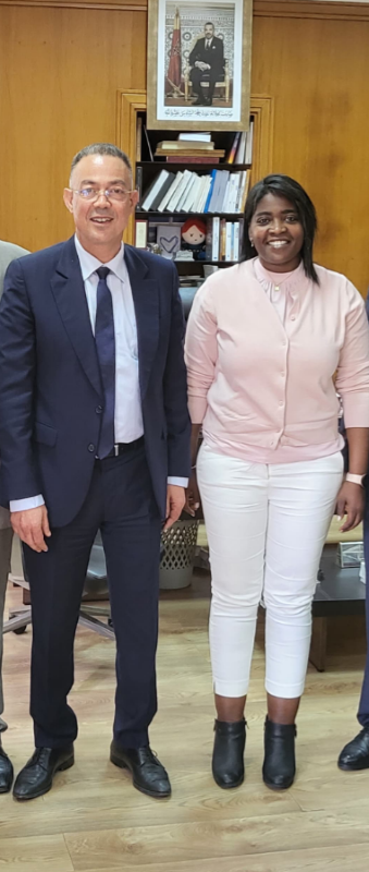 CAN (f) Maroc 24 : A bâtons rompus, Mme Khadija Illa, la présidente de la LNFF, se confie à L’Opinion Sports 