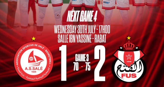 Basket/Play-offs : Le FUS sur le chemin du titre de Champion 2025 en Division d'Excellence masculine