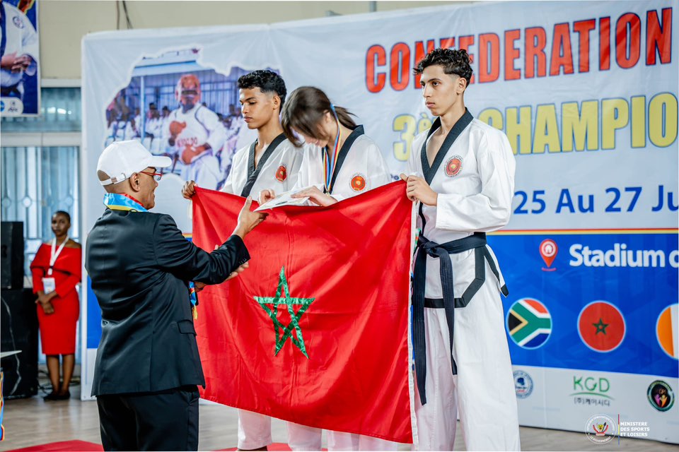 Arts martiaux / Tang Soo Do :  Le Maroc Champion d’Afrique 2025