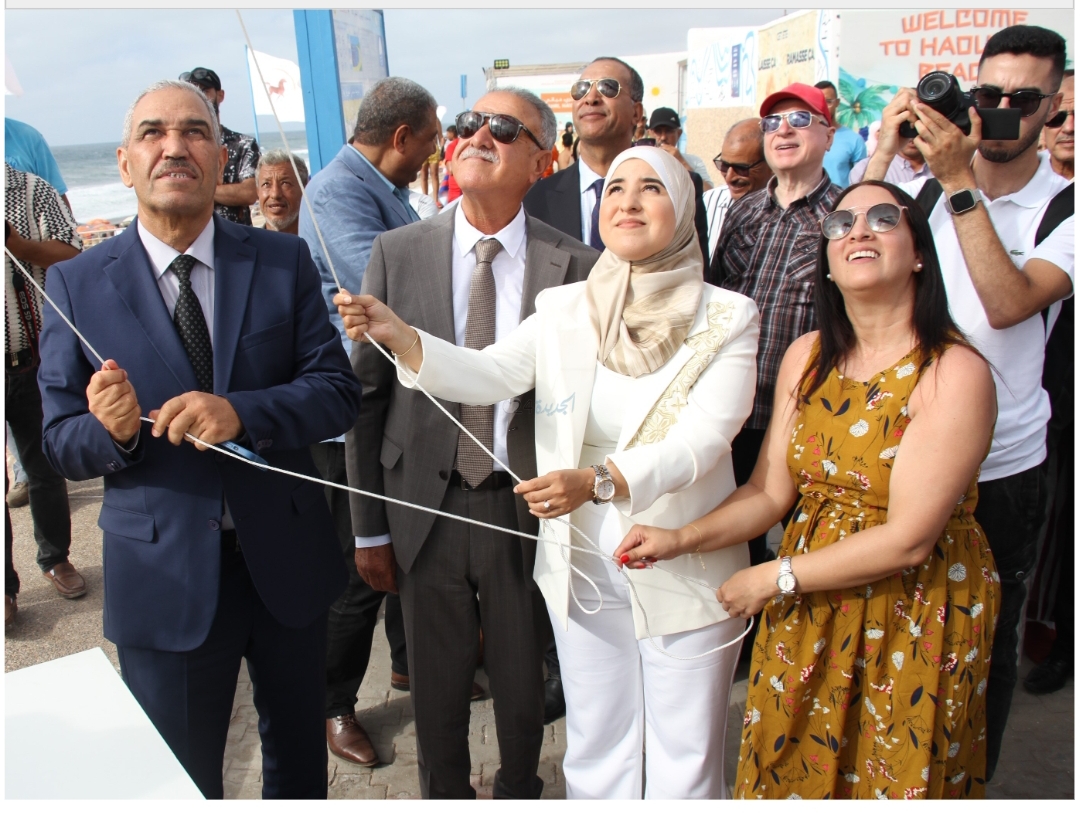 ​El Jadida: La plage de El Houzia pour la 19e fois le Pavillon Bleu