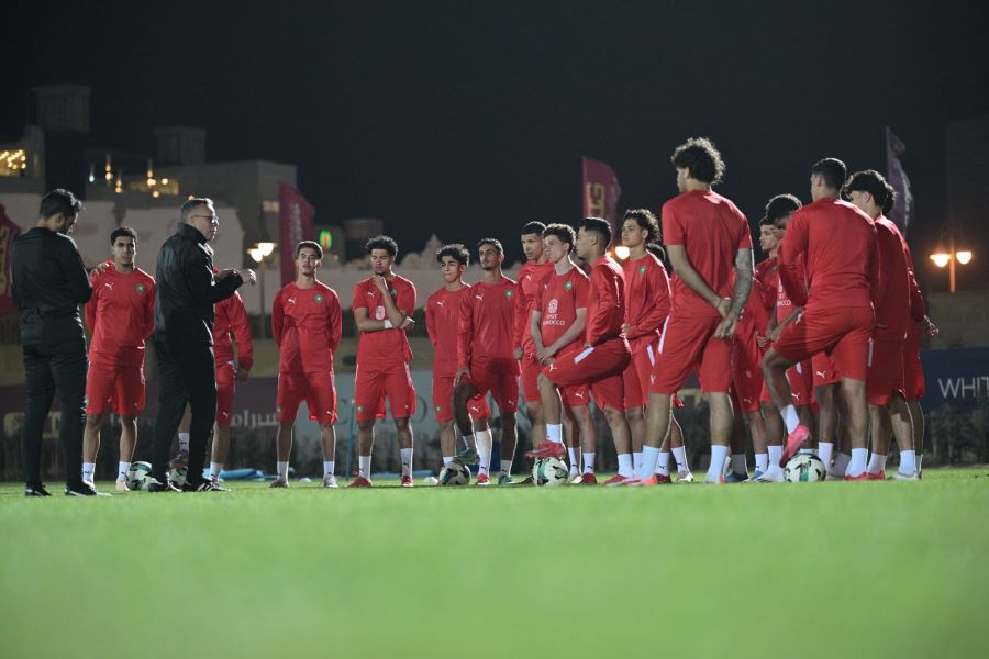 Prépa CDM (g) U20 – Chili 2025 : Les Lionceaux en stage cette semaine