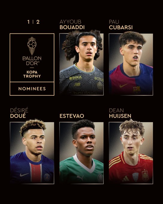 Ballon d'Or: Trophée Kopa ?