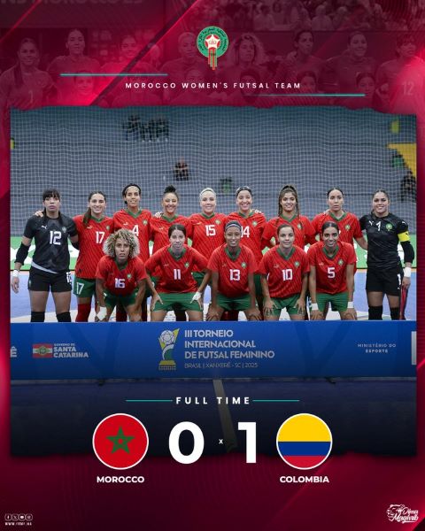 Prépa CDM (f) Futsal : Les Lionnes s’inclinent difficilement face à la Colombie au Brésil