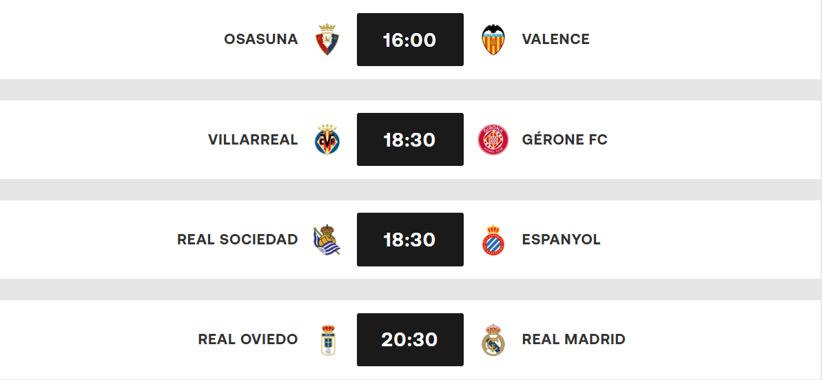 Liga / J2 : Résultats (samedi). Programme (dimanche)