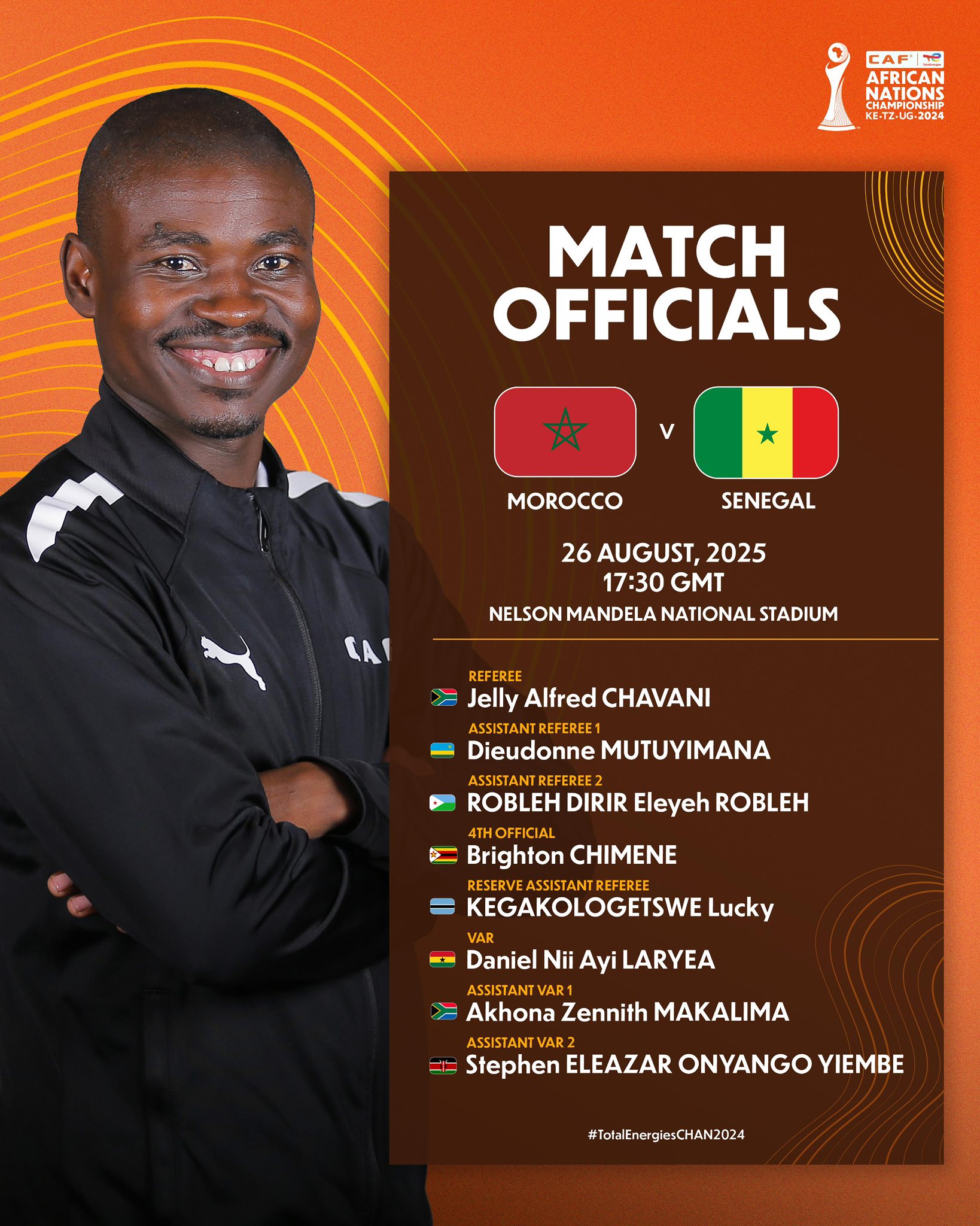 Maroc-Sénégal : Les arbitres ?