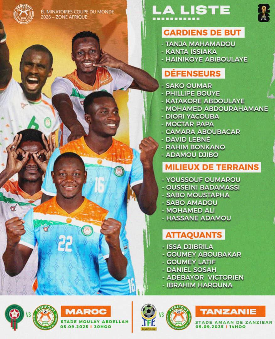 Qualifs. CDM 2026 / Maroc-Niger : Badou Zaki convoque des joueurs du CHAN 2024