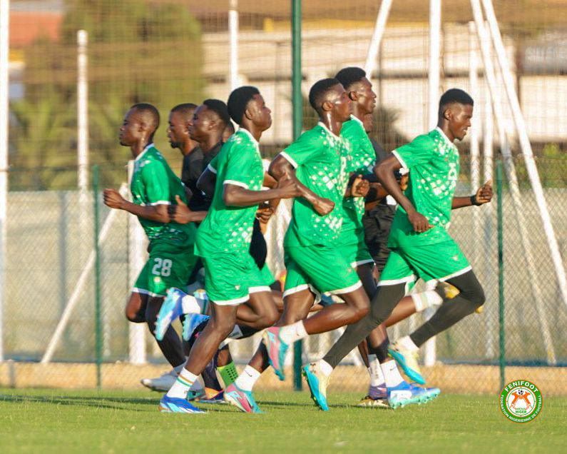 Qualifs CDM 26 : Le Niger de Zaki s’est entrainé dimanche sur le terrain annexe du Complexe sportif Mohammed V 