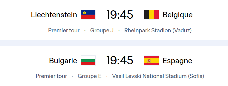Qualifs CDM 2026 / Zone Europe : programme de ce jeudi