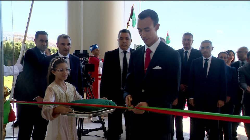 SAR le Prince Héritier Moulay El Hassan inaugure à Rabat le stade "Prince Moulay Abdellah" après sa reconstruction