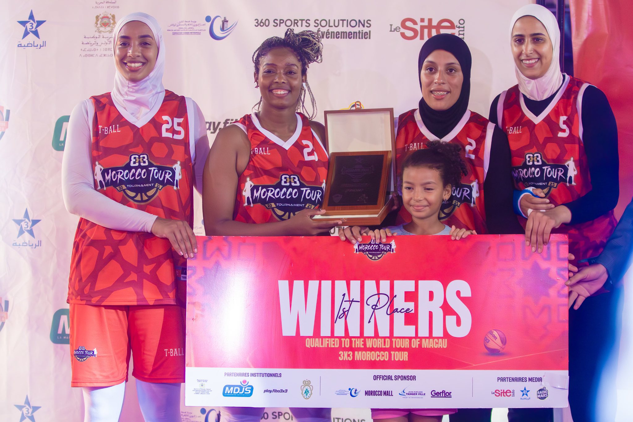 Basket : Clôture à Casablanca de 3x3 Morocco Tour 2025  en apothéose