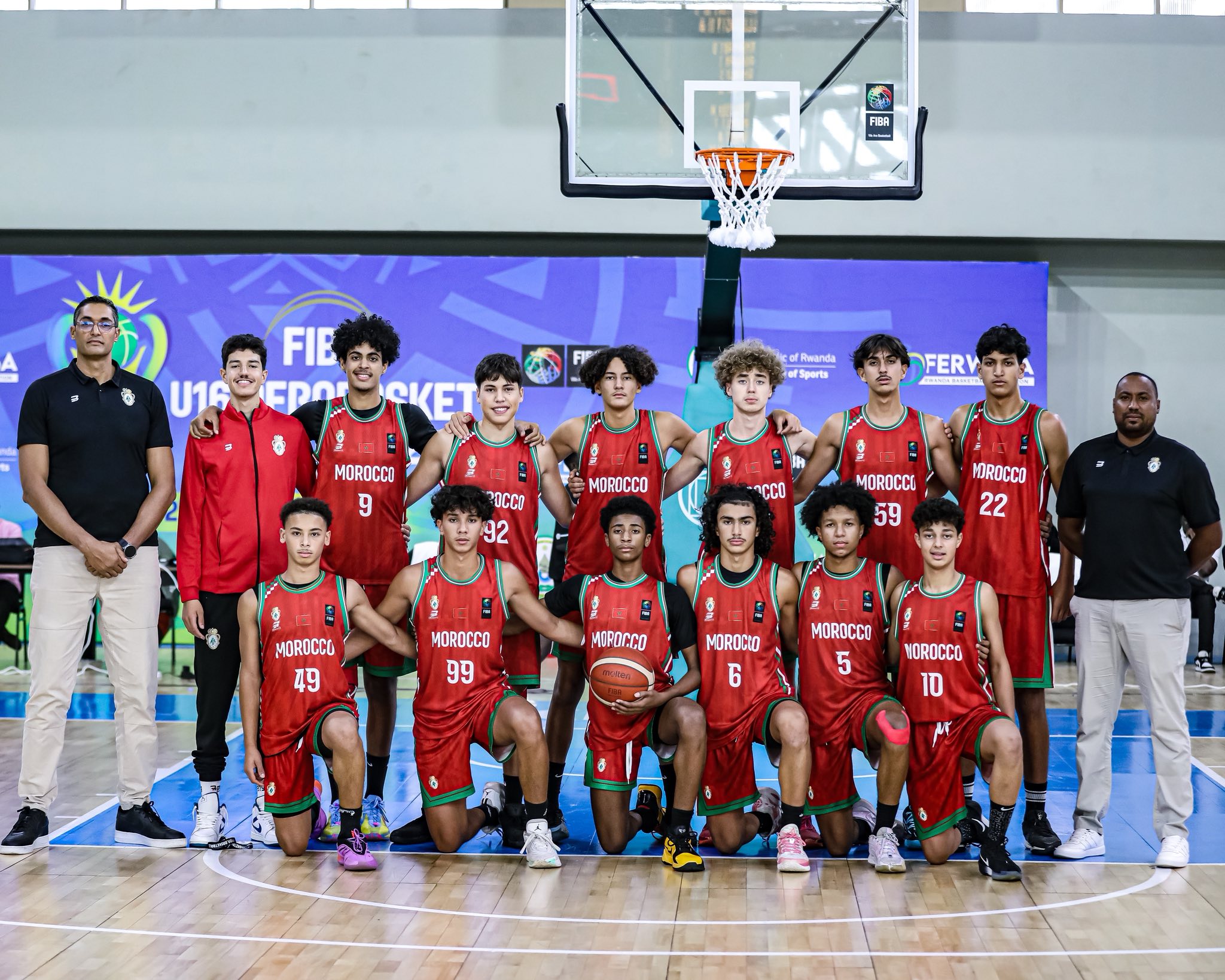 Afro Basket U16 Rwanda 25 : Cet après-midi, les Lionceaux face à un Mali diminué