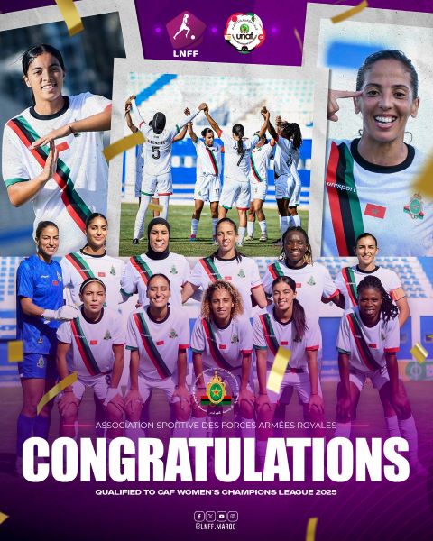 LDC Féminine / Officiel : Les FAR en phase finale haut la main !