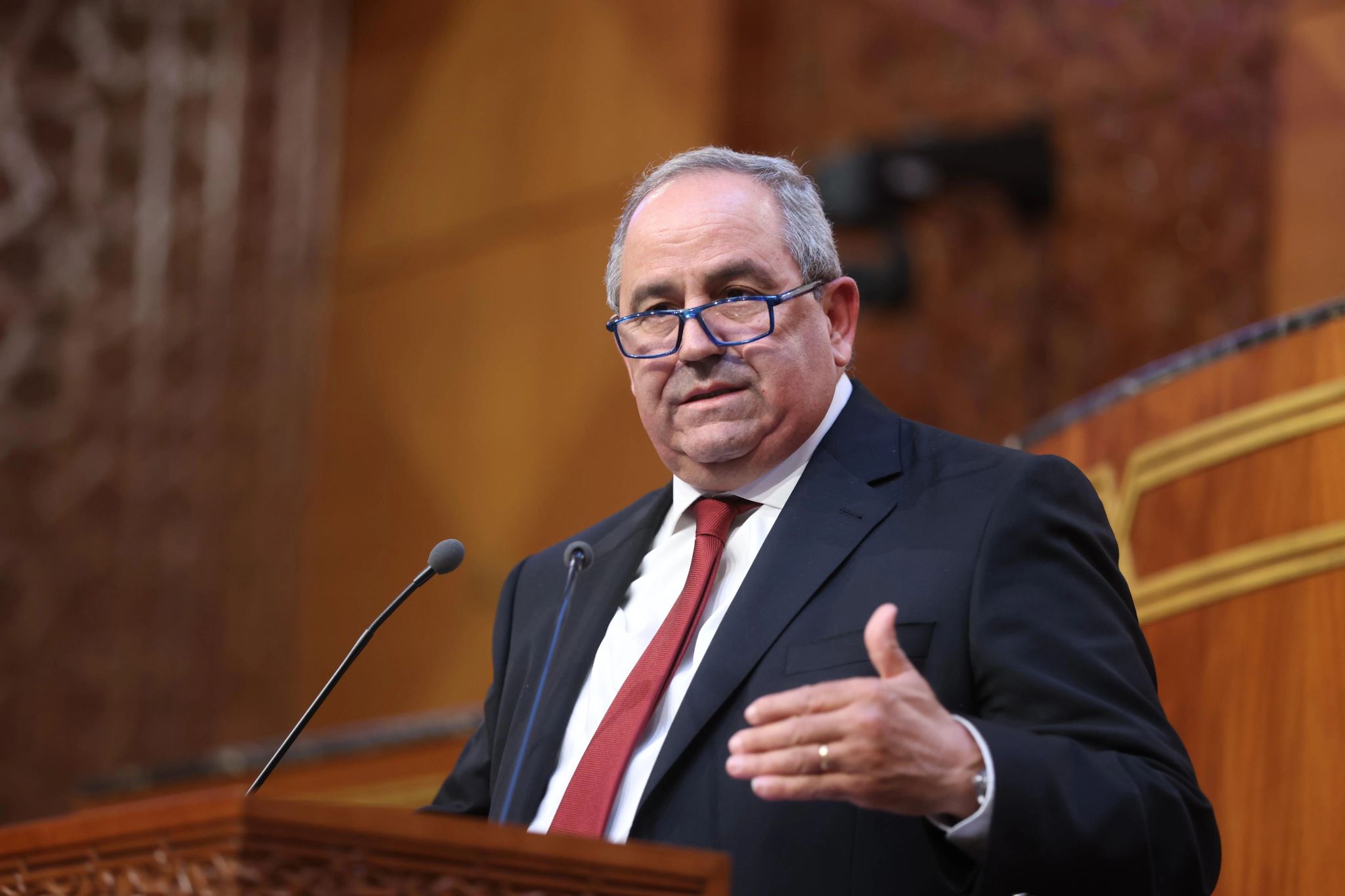 Azzedine El Midaoui, ministre de l’Enseignement supérieur, de la Recherche scienti昀椀que et de l’Innovation.