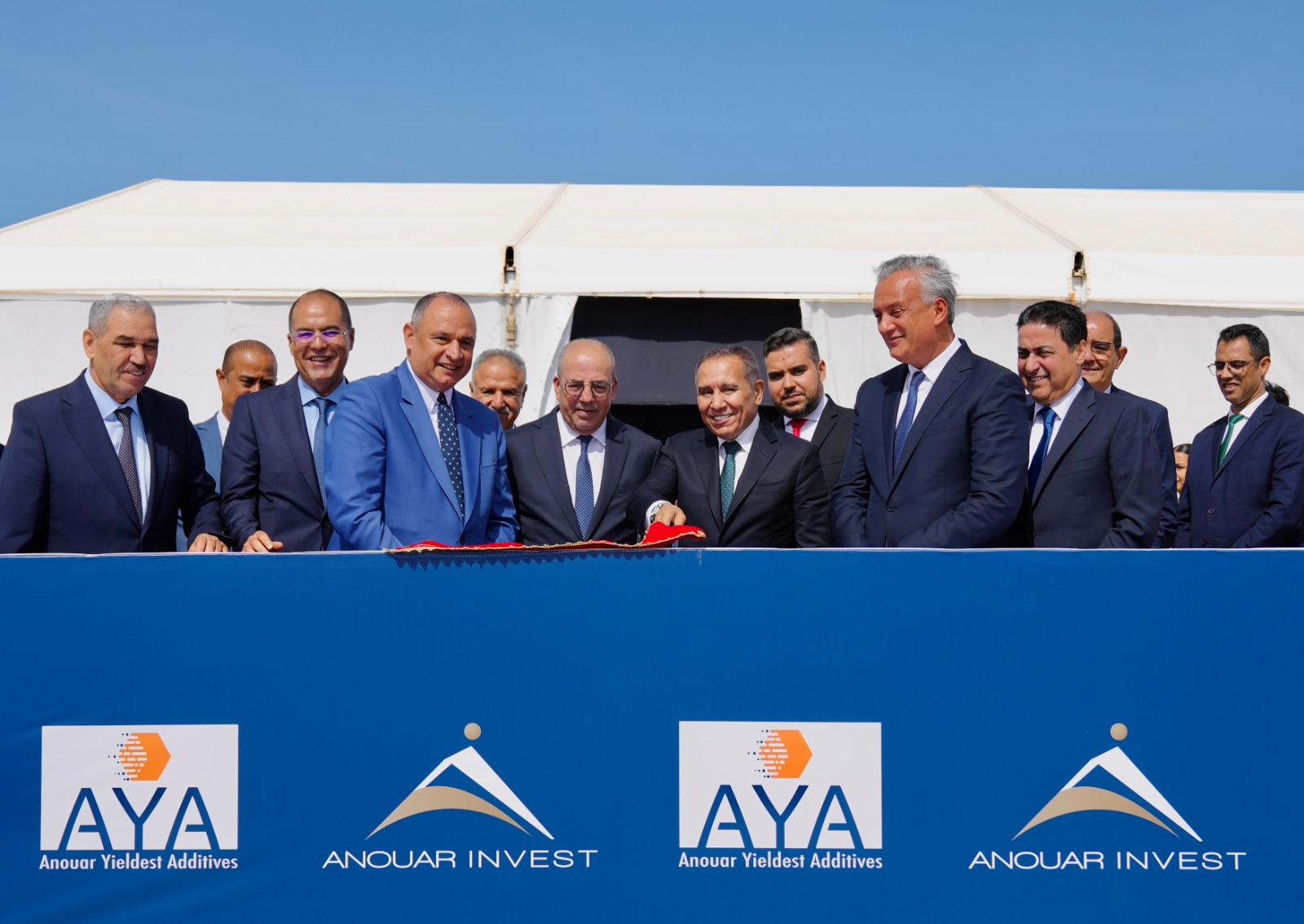 ​Lancement à Jorf Lasfar du projet industriel AYA, nouvelle unité biotechnologique du groupe Anouar Invest