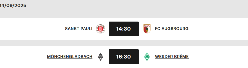 Bundesliga / J3 : Ben Seghir en ouverture ce vendredi