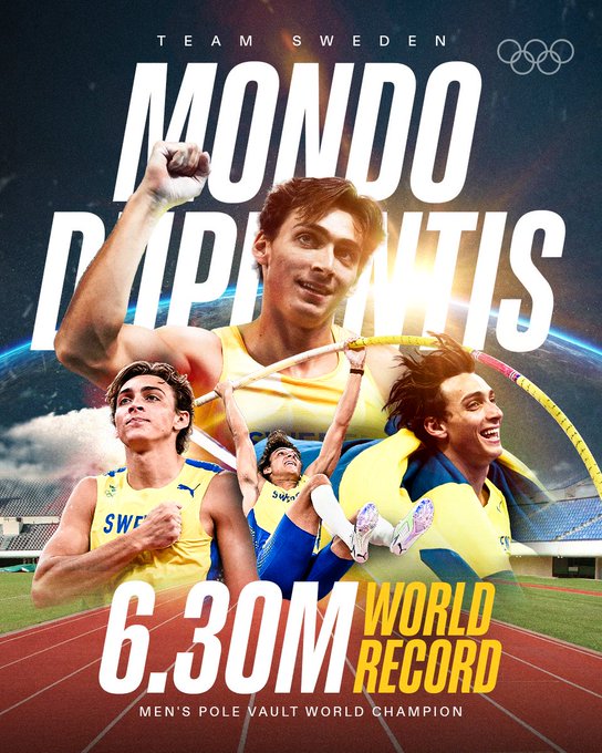 Mondiaux de Tokyo / Saut à la perche : Duplantis s’offre un troisième titre et un nouveau record du monde