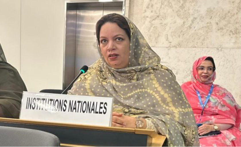 À Genève, la présidente du Comité régional des droits de l’homme de Dakhla souligne les efforts du Maroc en matière de transition juste et d’environnement lors de la session du Conseil des droits de l’homme
