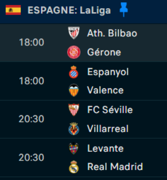 Liga : début de la J6 ce soir