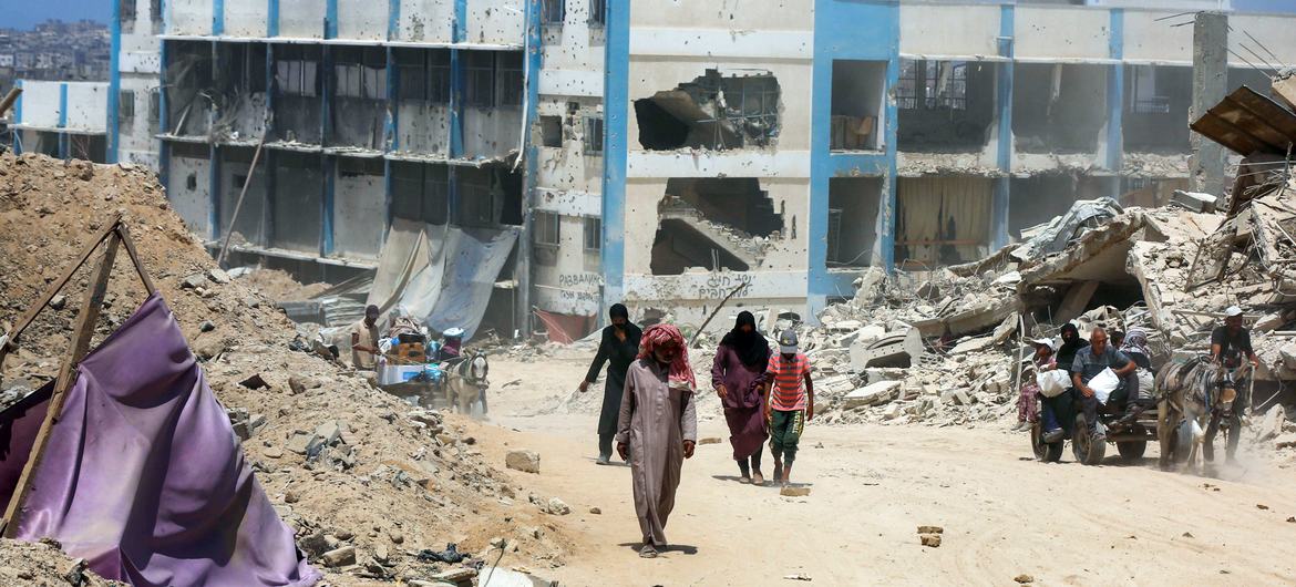 ​UNRWA : 12 installations touchées par des frappes israéliennes en une semaine