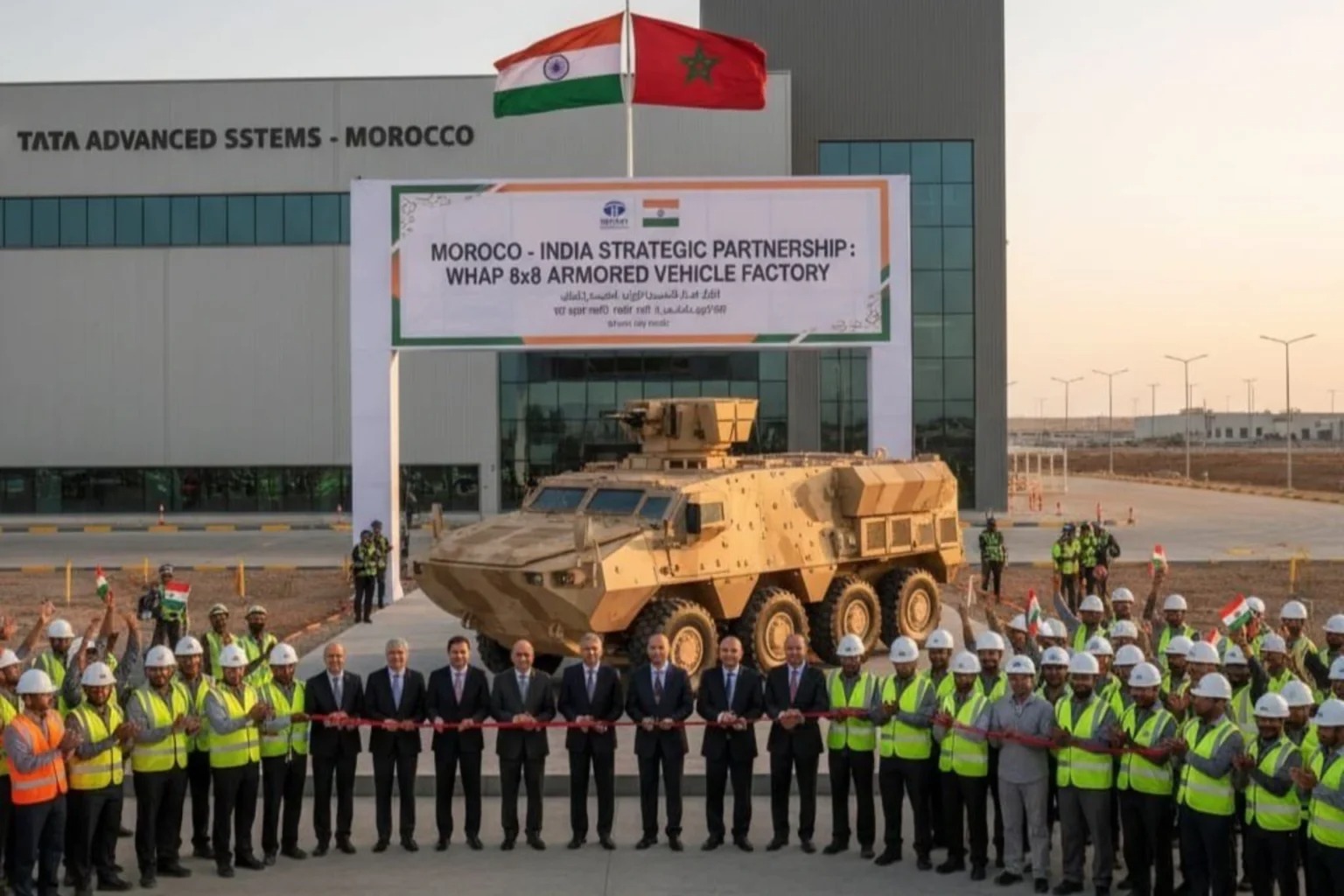 Usine TATA de Berrechid : L’industrie militaire “Made in Morocco” se blinde