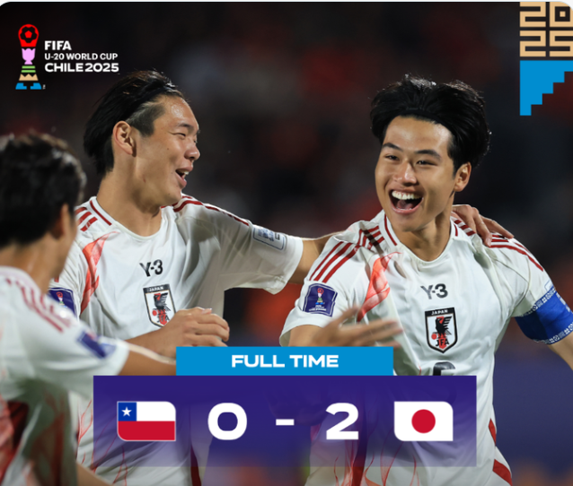 Mondial U-20 : Le Japon qualifié, l’Egypte quasiment éliminée