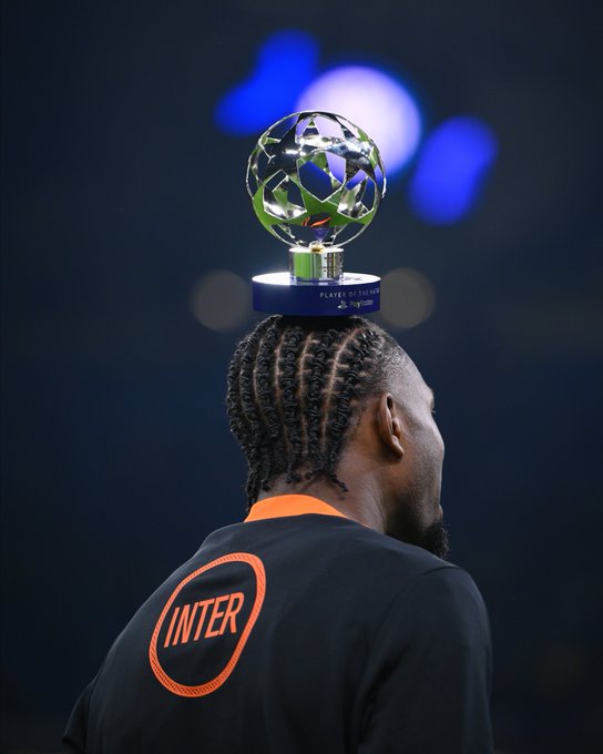 Thuram MVP du match Inter-Bruges