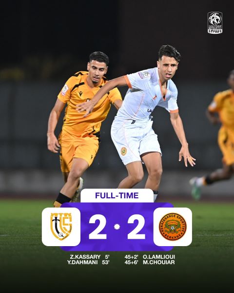 Botola Pro (J4) : Parité entre UTS et RSB 